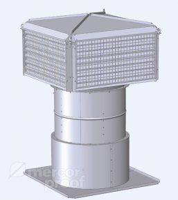 Вентиляторные установки mcr MON-V-R-500